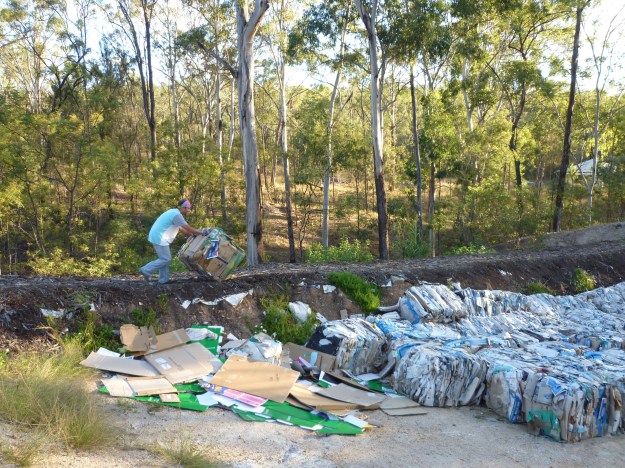 This is another environmental project here at home.