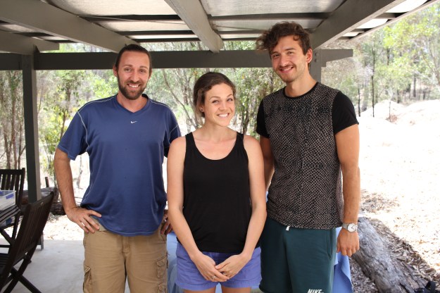 The triple treat from OS David, Courtney, Nicky